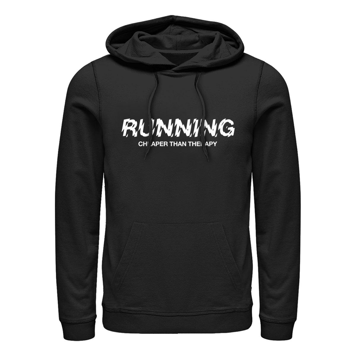 Běhání je Levnější (Running Is Cheaper Hoodie)