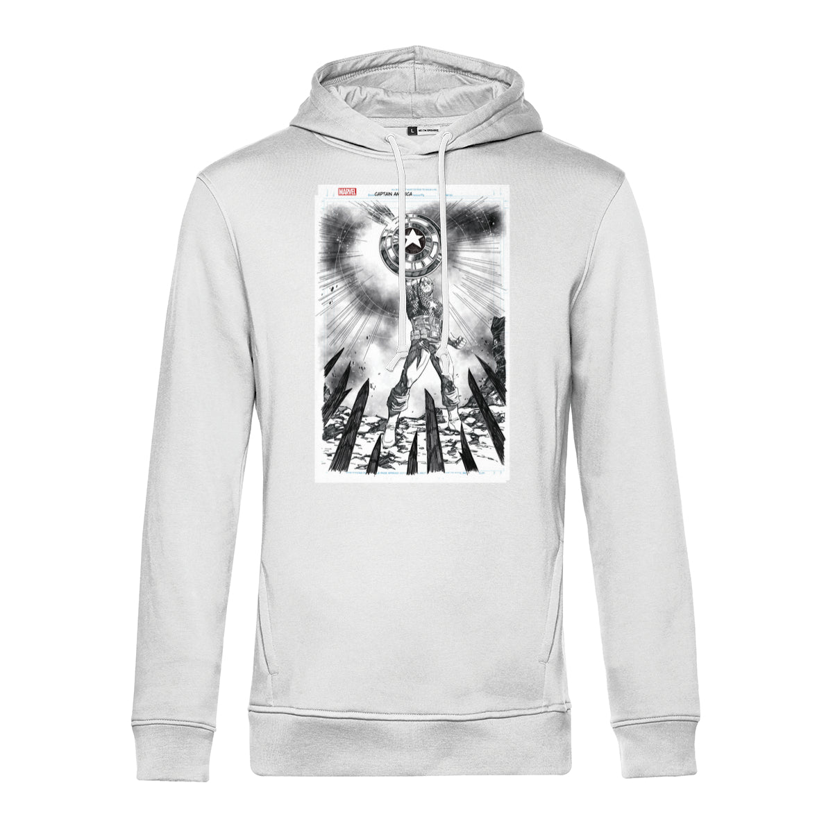 Avengers Mikina Unisex (Cap Sketch)