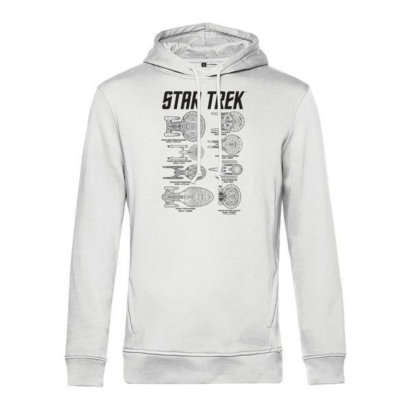 Star Trek Mikina Unsiex (Ships of Trek)