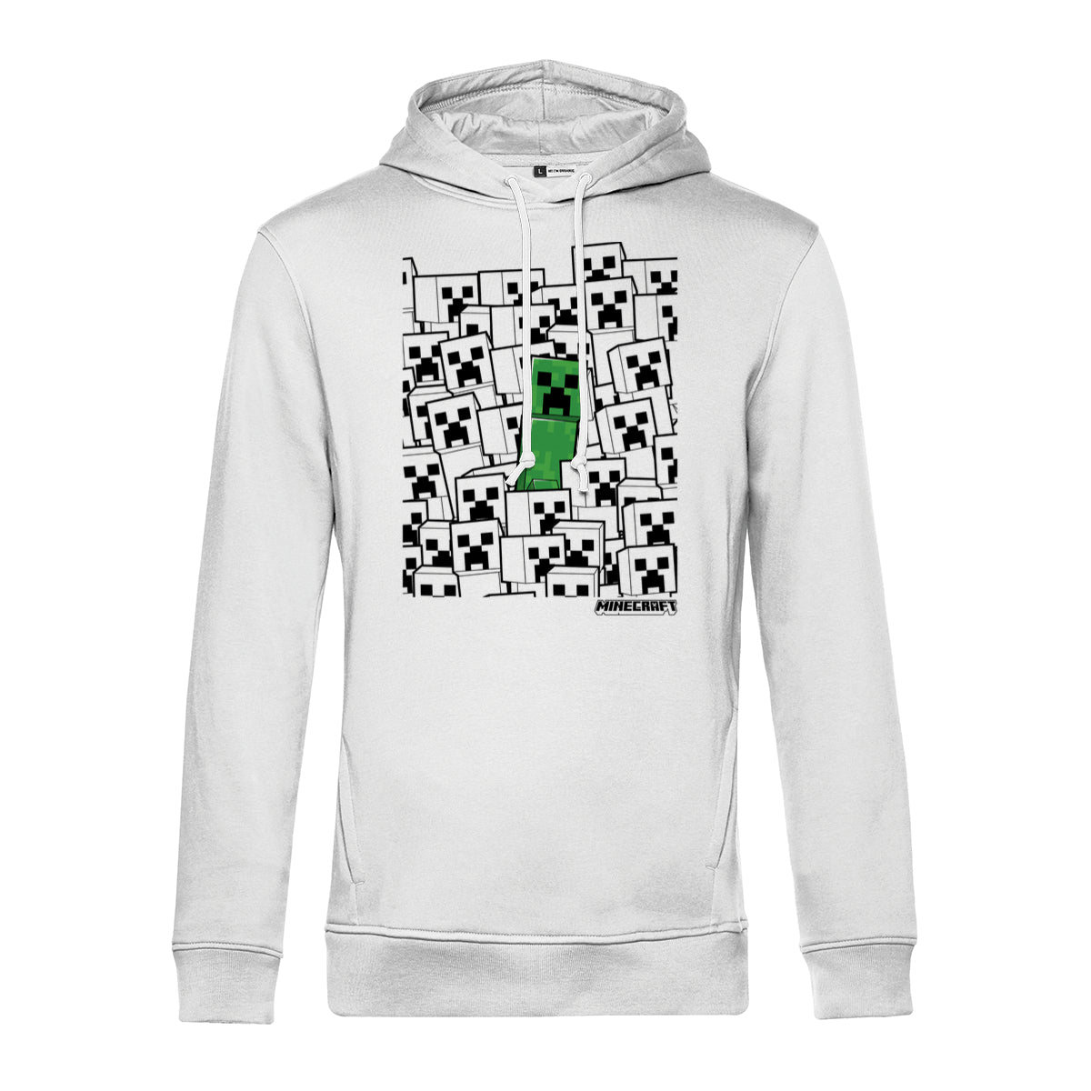 Minecraft Mikina Unisex (Colorless Creeper Pile)