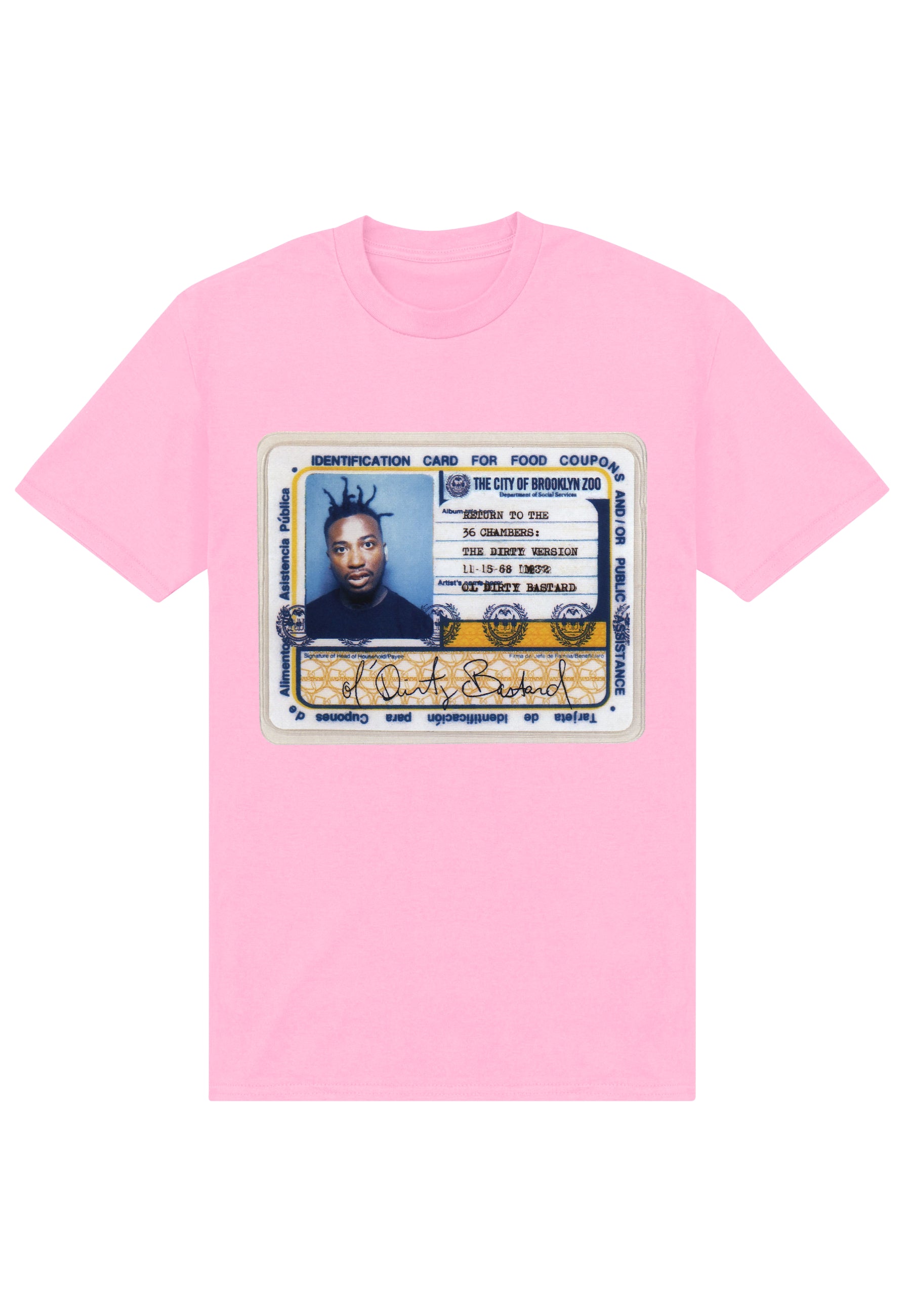 ODB Růžové Tričko (ODB ID Card Pink T-shirt)