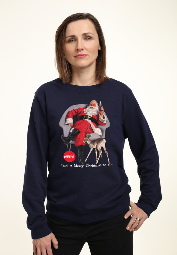 Coca Cola Mikina Unisex (Santa)