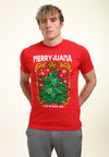 Vánoční Konopí Tričko (Christmas Merryjuana T-shirt)