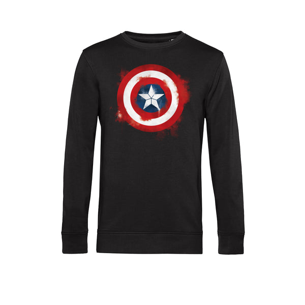 Avengers: Endgame Mikina Unisex (Captain America Spray Logo)