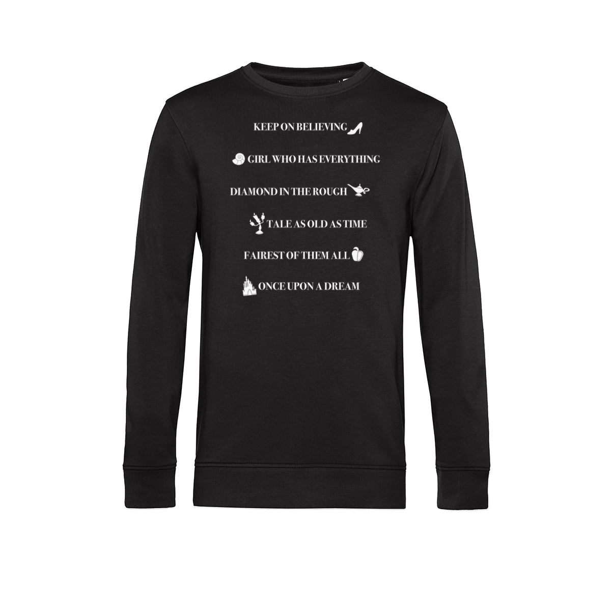 Princesses Mikina Unisex (Royal Quotes)