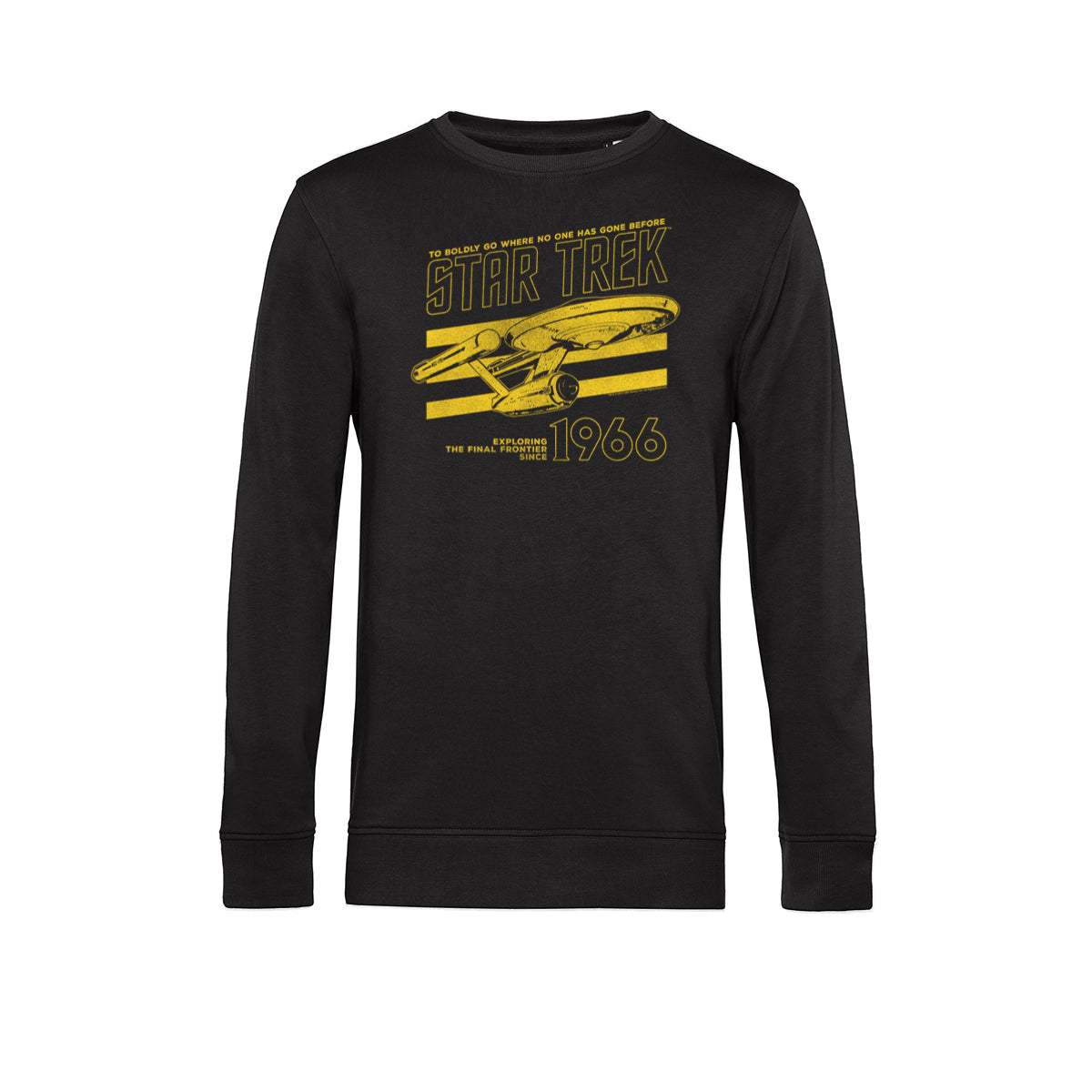 Star Trek Mikina Unisex (OldYellow 1966)