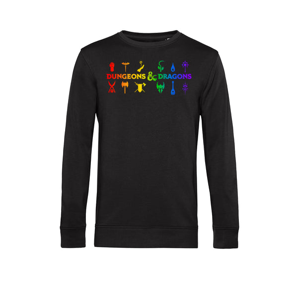 Dungeons & Dragons: Honor Among Thieves Mikina Unisex (Rainbow Classes)