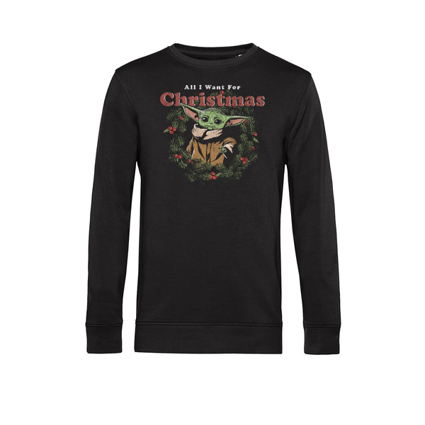 Star Wars: The Mandalorian Mikina Unisex (All I Want Xmas)