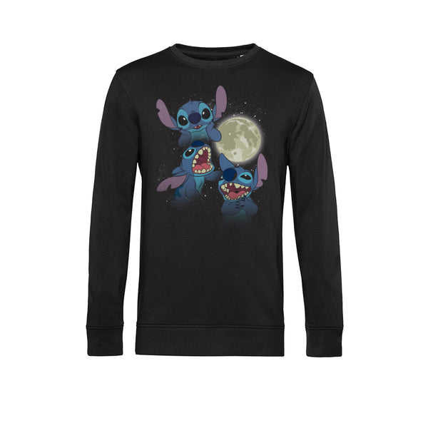 Lilo & Stitch Mikina Unisex (Three Stitch Moon)