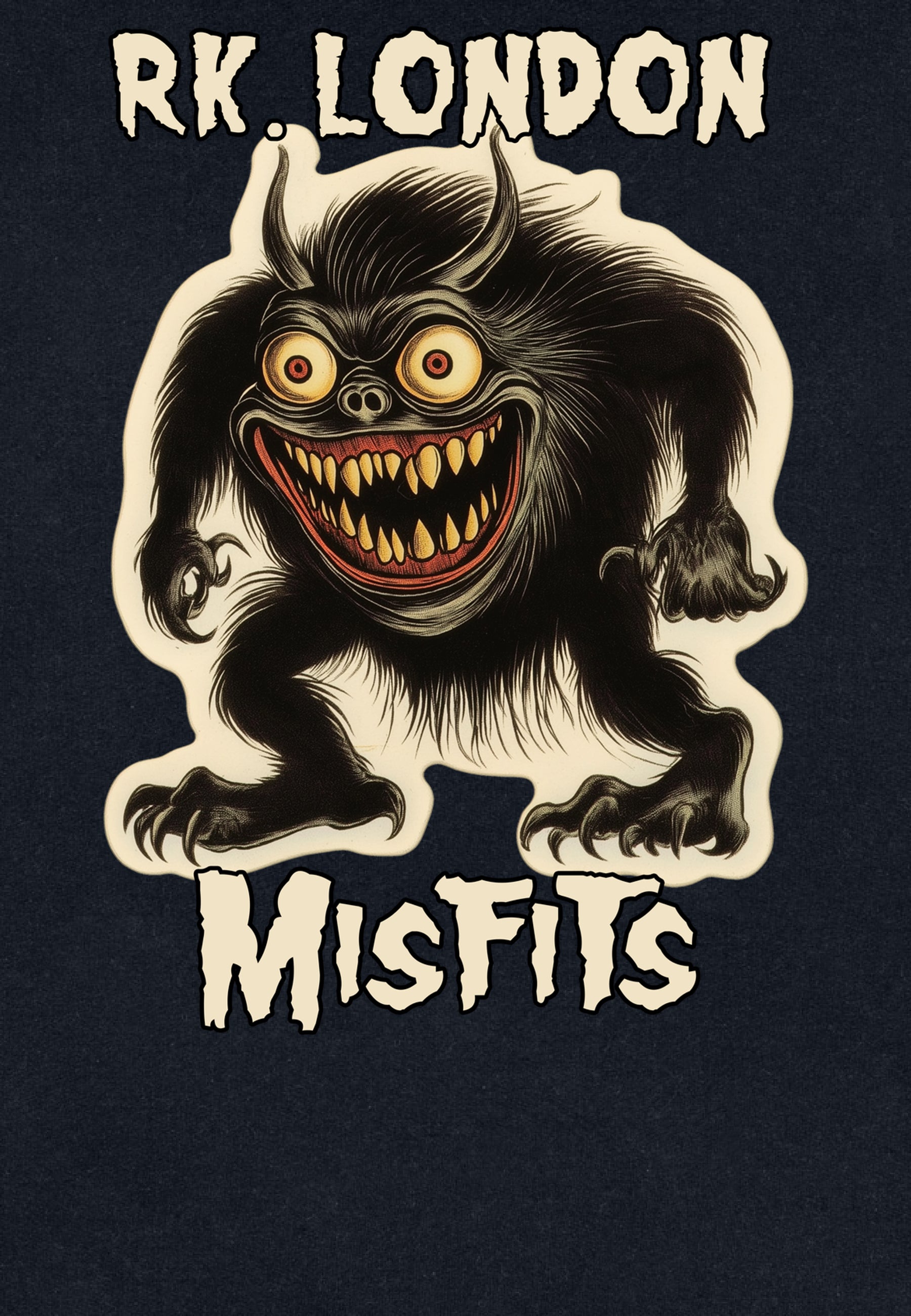 Monster Mikina (RK London - Misfits Hoodie)