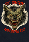 Werwolf Black Sweatshirt (RK London - Werwölfe Hoodie)