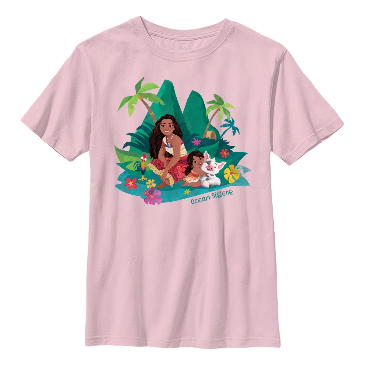 Disney Moiana 2 Schwestern Baby T-Shirt (Ocean Sisters Kids T-Shirt)