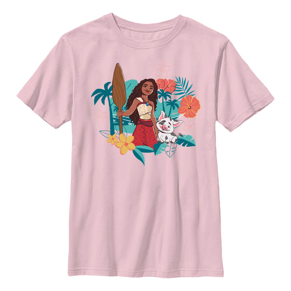 Moana 2 Pojďme Objevovat Dětské Tričko (LETS EXPLORE TOGETHER T-shirt)