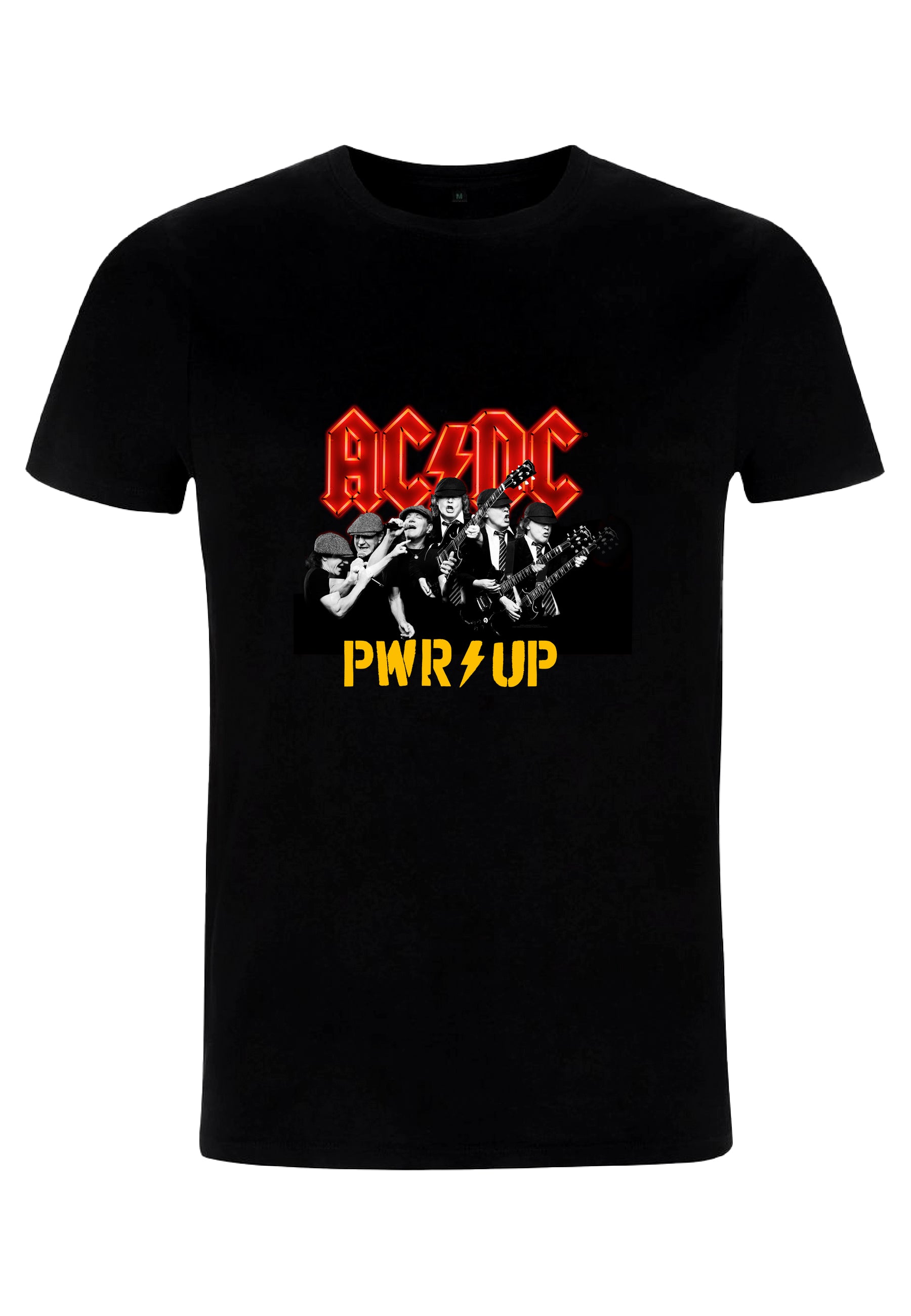 AC/DC Tričko Unisex (Power Up Band Picture)