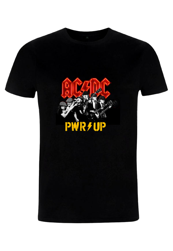 AC/DC Tričko Unisex (Power Up Band Picture)