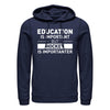 Hockey ist ein wichtigeres Kapuzen -Sweatshirt (Hockey ist Immobilienkupplungs -Hoodie)