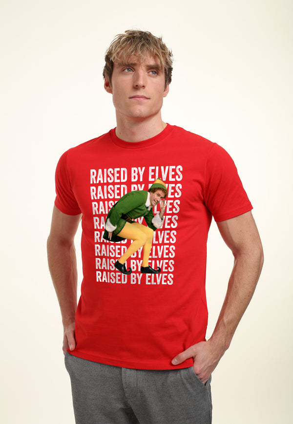 Elf Tričko Unisex (Elf 'Raised By Elves')