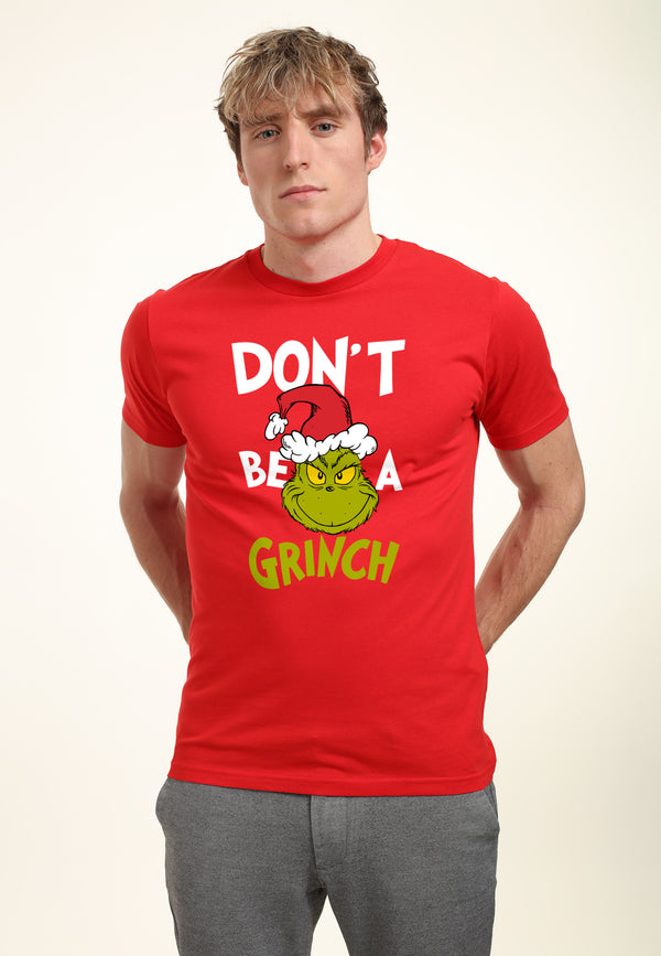 The Grinch Tričko Unisex (Don't Be A Grinch Graphic)