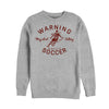 Fußballwarnung Sweatshirt)