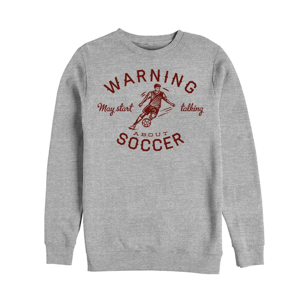 Fotbalové Varování Mikina (Soccer Warning Sweatshirt)