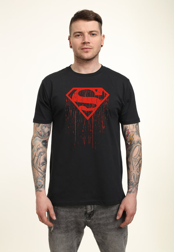 Superman Tričko Unisex (Dripping Symbol)