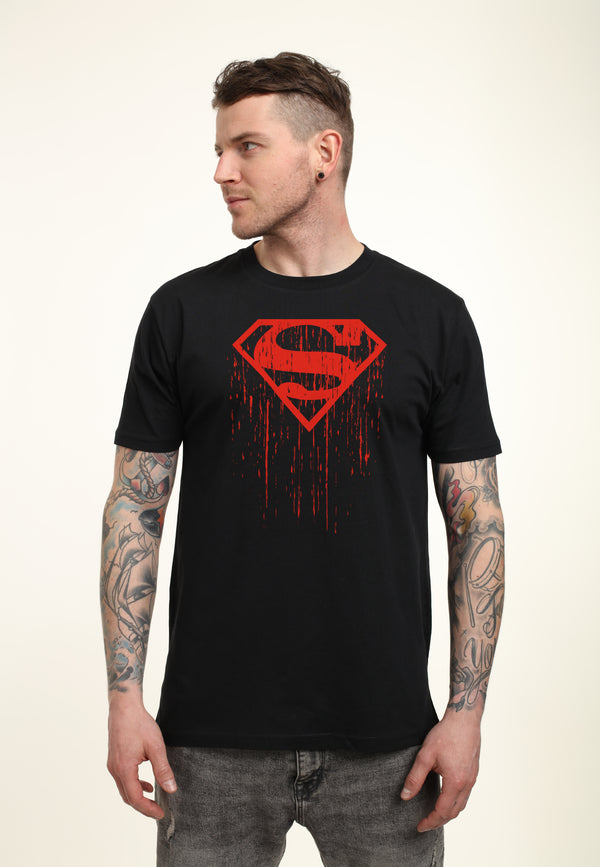 Superman Tričko Unisex (Dripping Symbol)