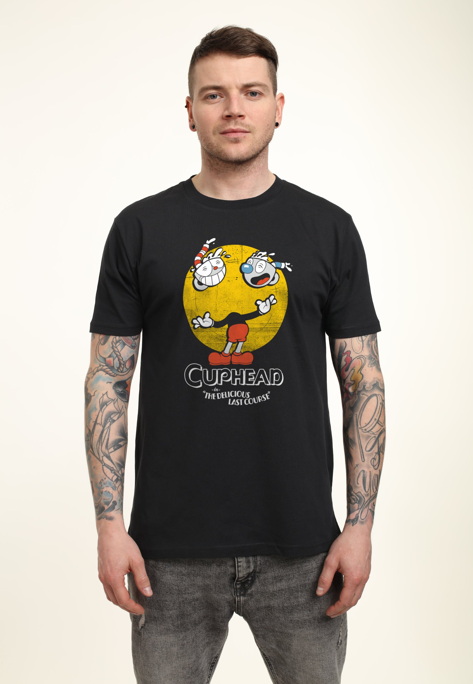 Cuphead Tričko (Cuphead - Juggling T-shirt)