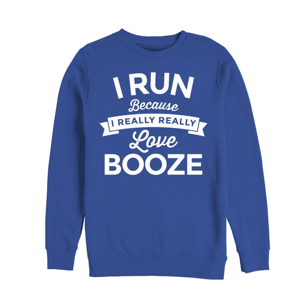 Ich renne für Alkohol Sweatshirt (renne für Boze Sweatshirt)