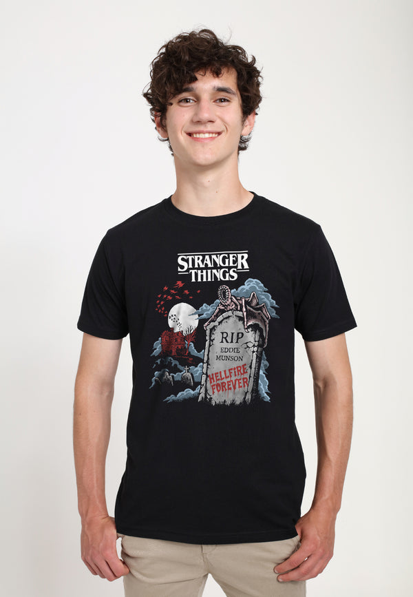 Stranger Things Tričko Unisex (RIP Eddie)
