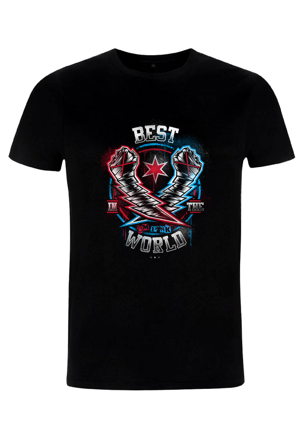 Wonder Woman Tričko Unisex (CM Punk - Best In The World)
