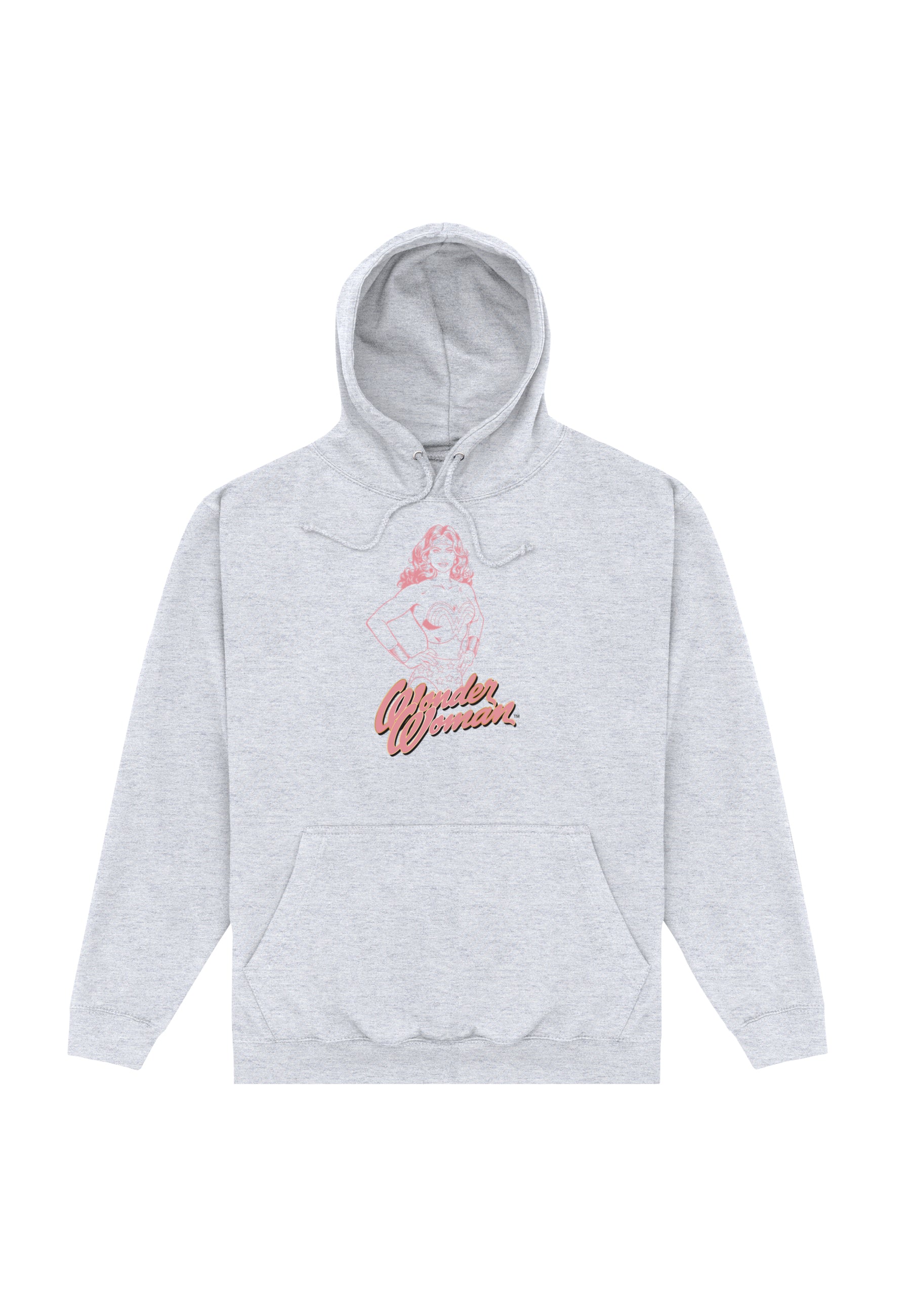 Wonder Woman Mikina Unisex (Pink Outline)