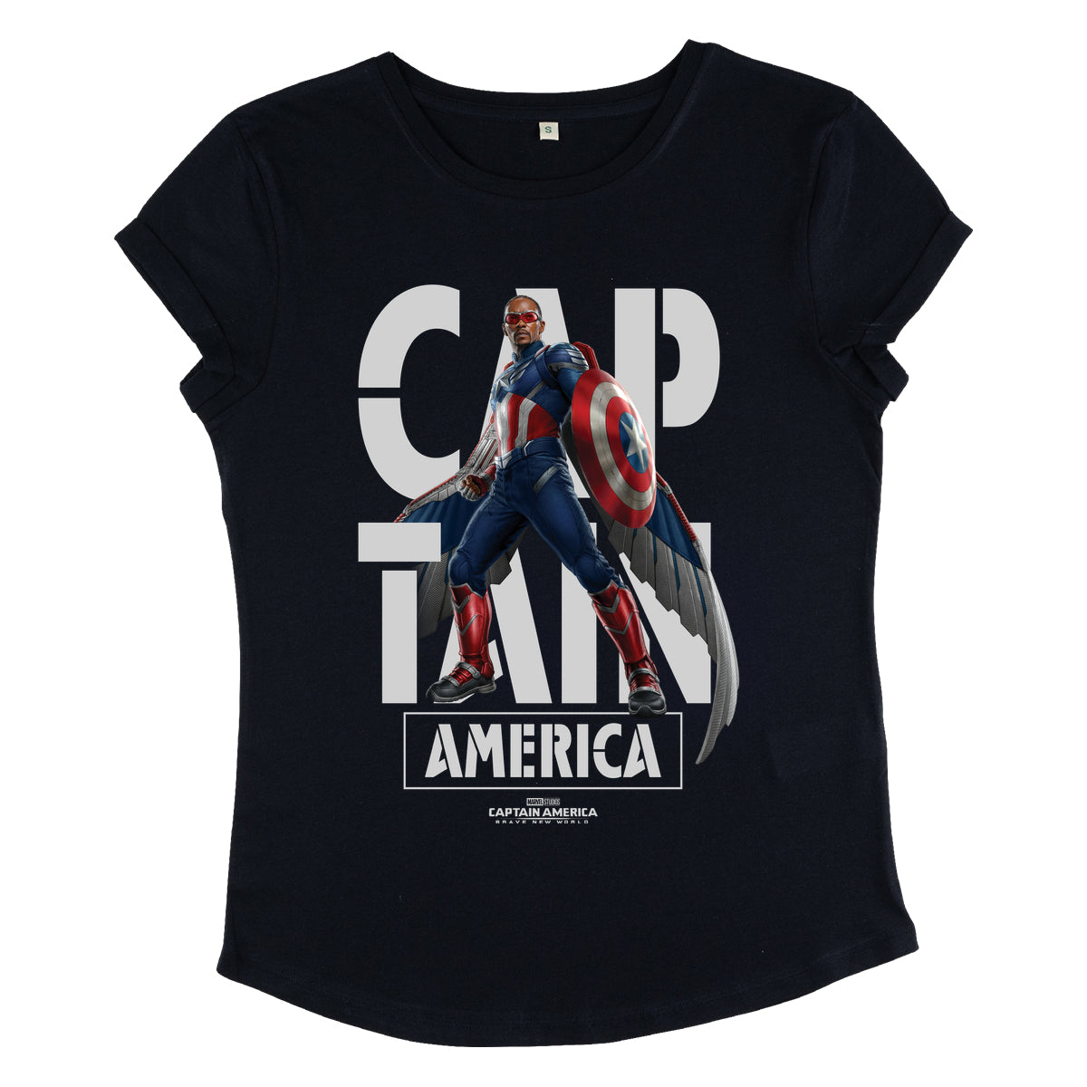 Captain America: Brave New World Tričko Dámské (Cap In Name)