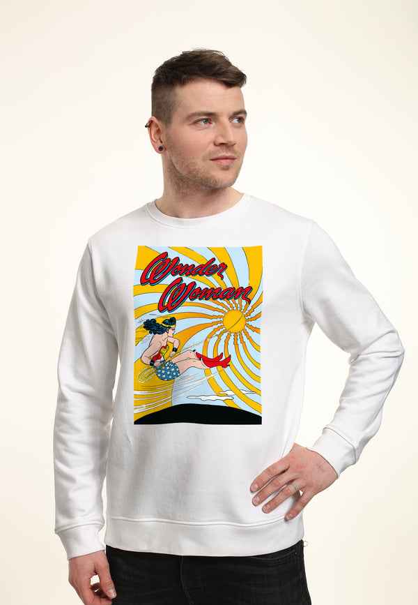 Wonder Woman Mikina Unisex (Flying)
