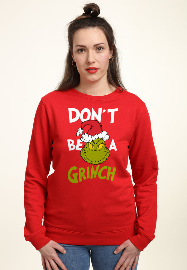 The Grinch Mikina Unisex (Don't Be A Grinch Graphic)