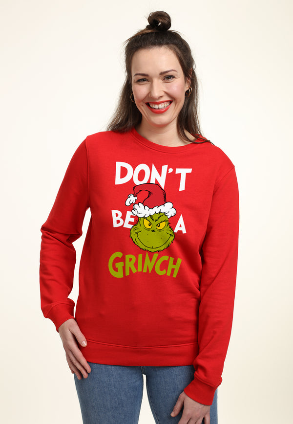 The Grinch Mikina Unisex (Don't Be A Grinch Graphic)