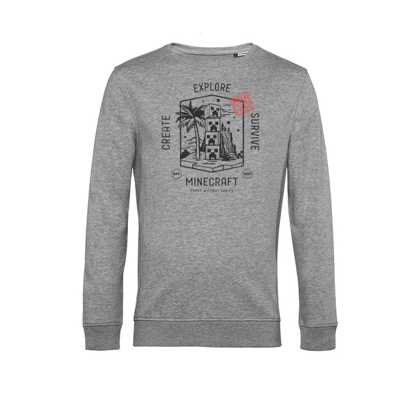 Minecraft Mikina Unisex (Create, Explore, Survive)