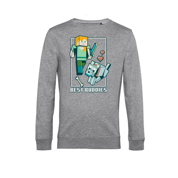 Minecraft Mikina Unisex (Best Buddies)