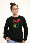 The Grinch Mikina Unisex (Christmas Wreath Graphic)