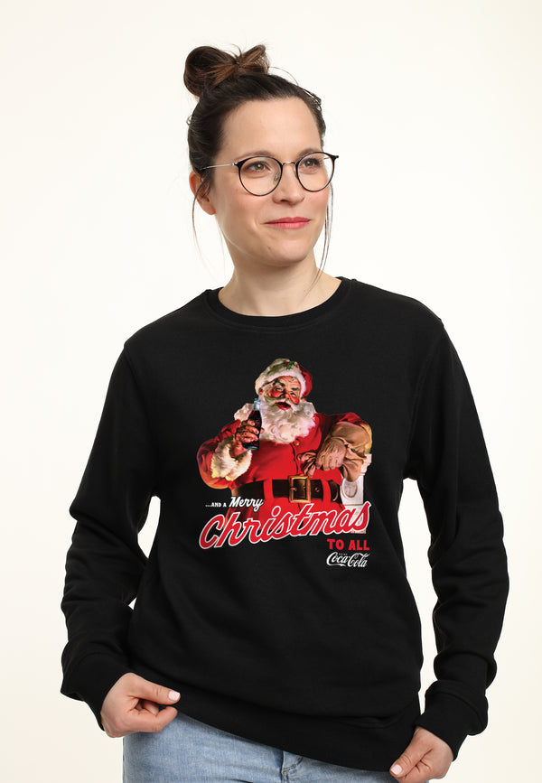 Coca Cola Mikina Unisex (Santa)