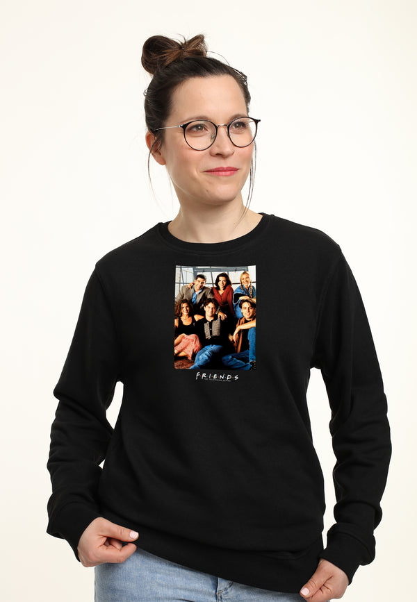 Friends Mikina Unisex (Cast Photo Graphic)