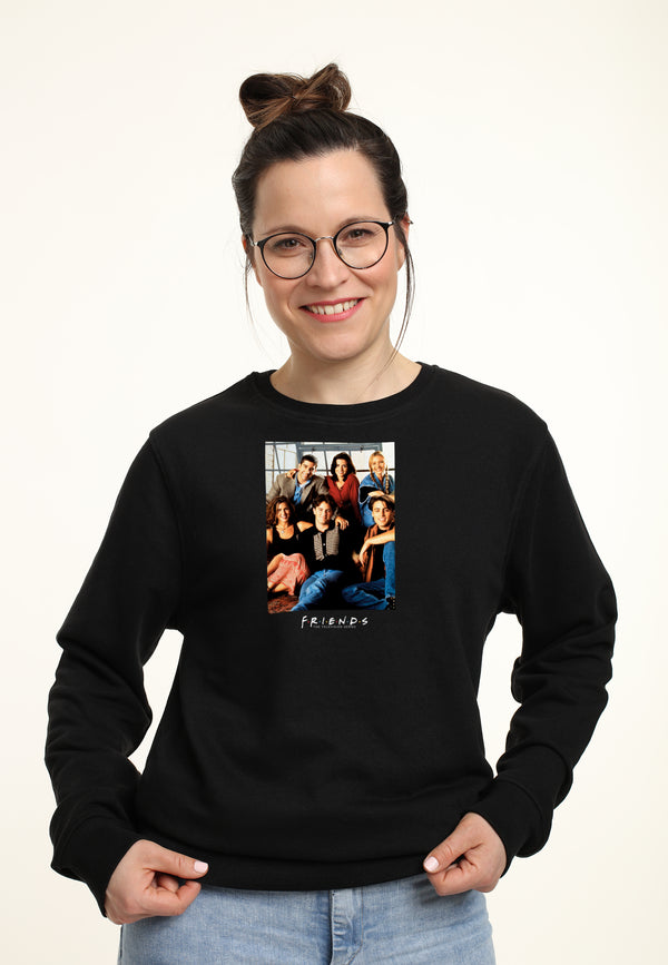 Friends Mikina Unisex (Cast Photo Graphic)