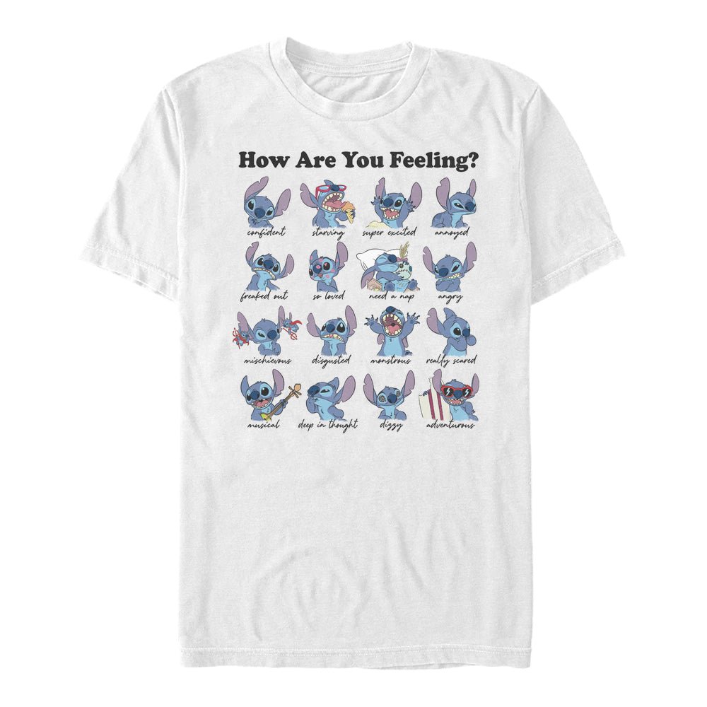 Lilo & Stitch Tričko Unisex (Stitch Moods)