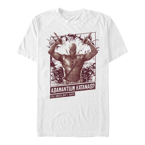 Marvel Deadpool & Wolverine - Adamntium Katanas Unisex Crew Neck t -Shirt