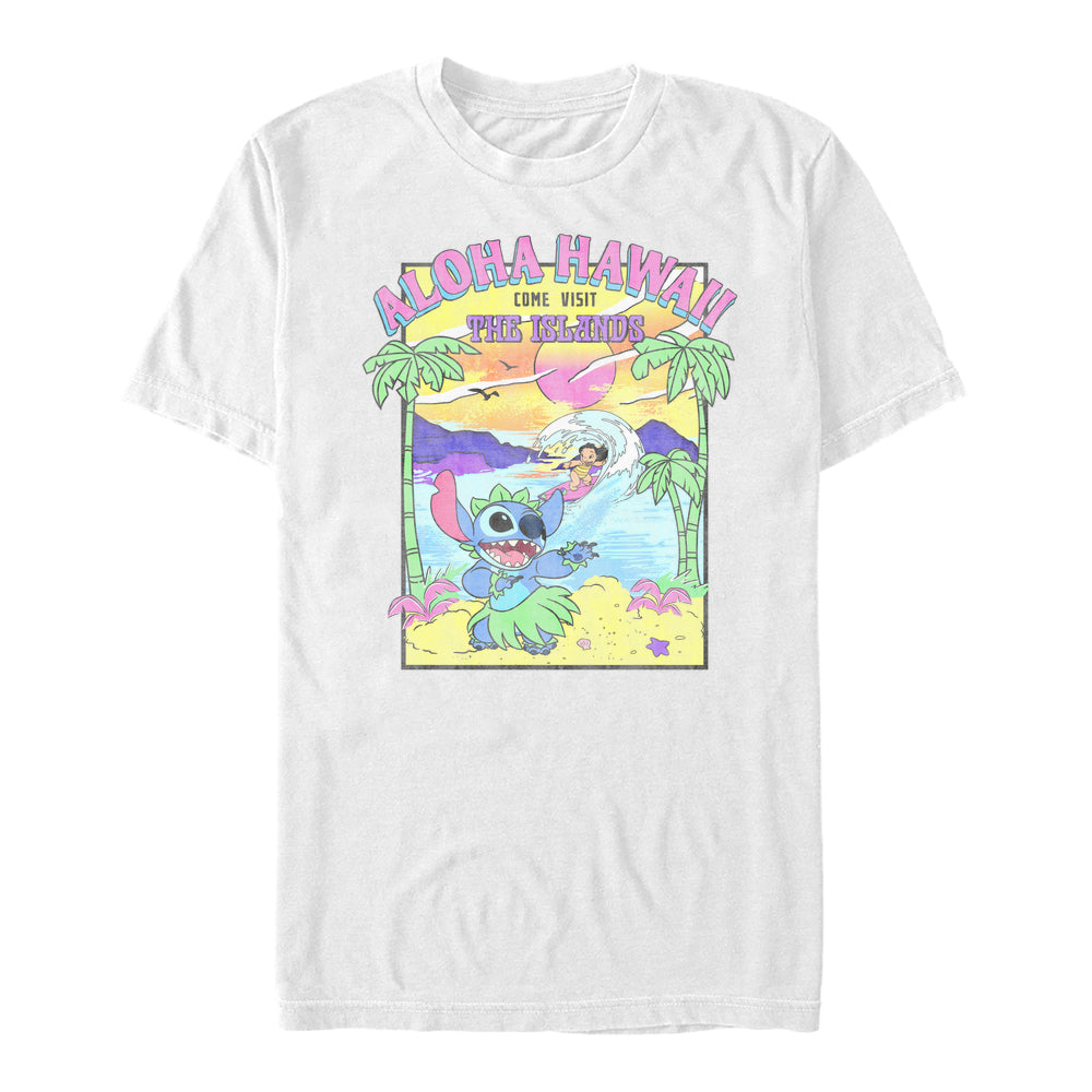 Lilo & Stitch Tričko Unisex (Visit the Islands)