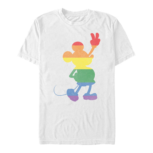 Mickey Classic Tričko Unisex (Love Is Love Pride Mickey)