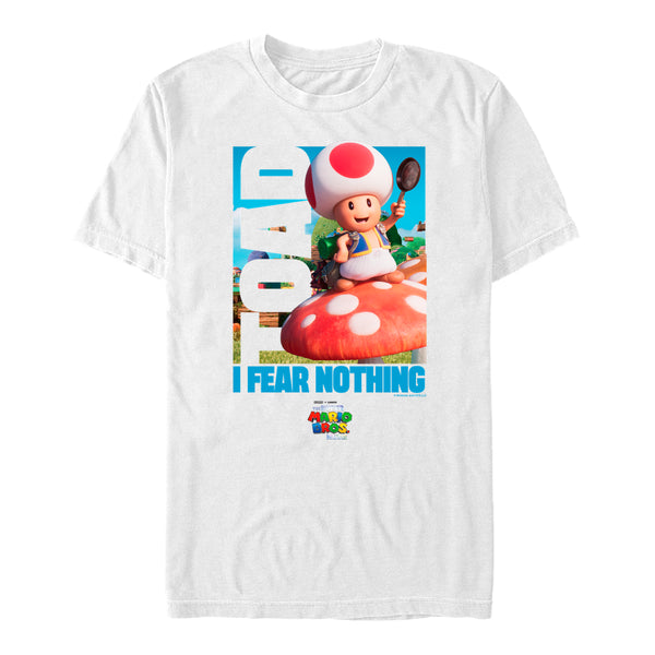 Super Mario Tričko Unisex (Toad Fear Nothing)