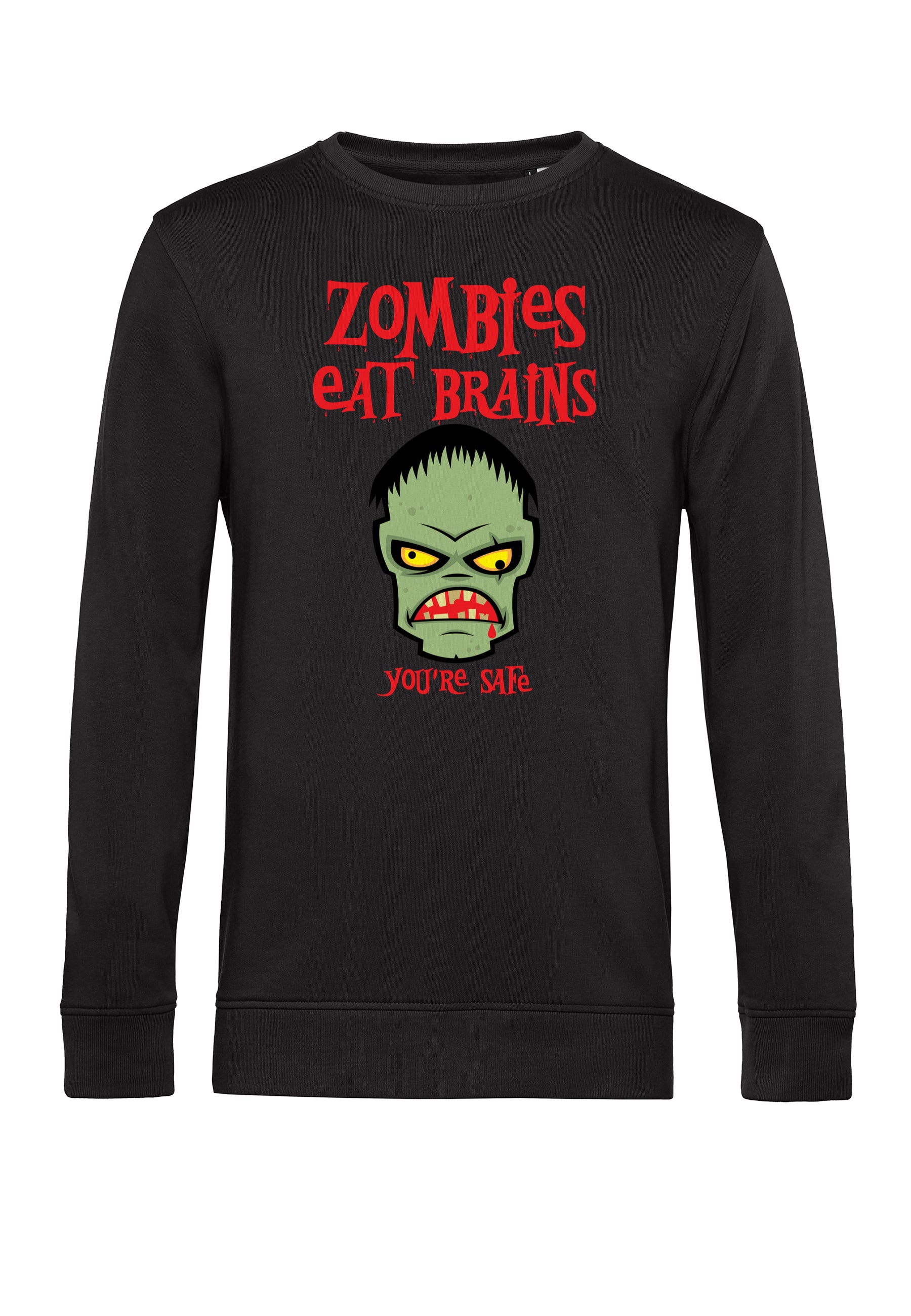 Zombie Jedí Mozky Mikina (Zombies Eat Brains Sweatshirt)