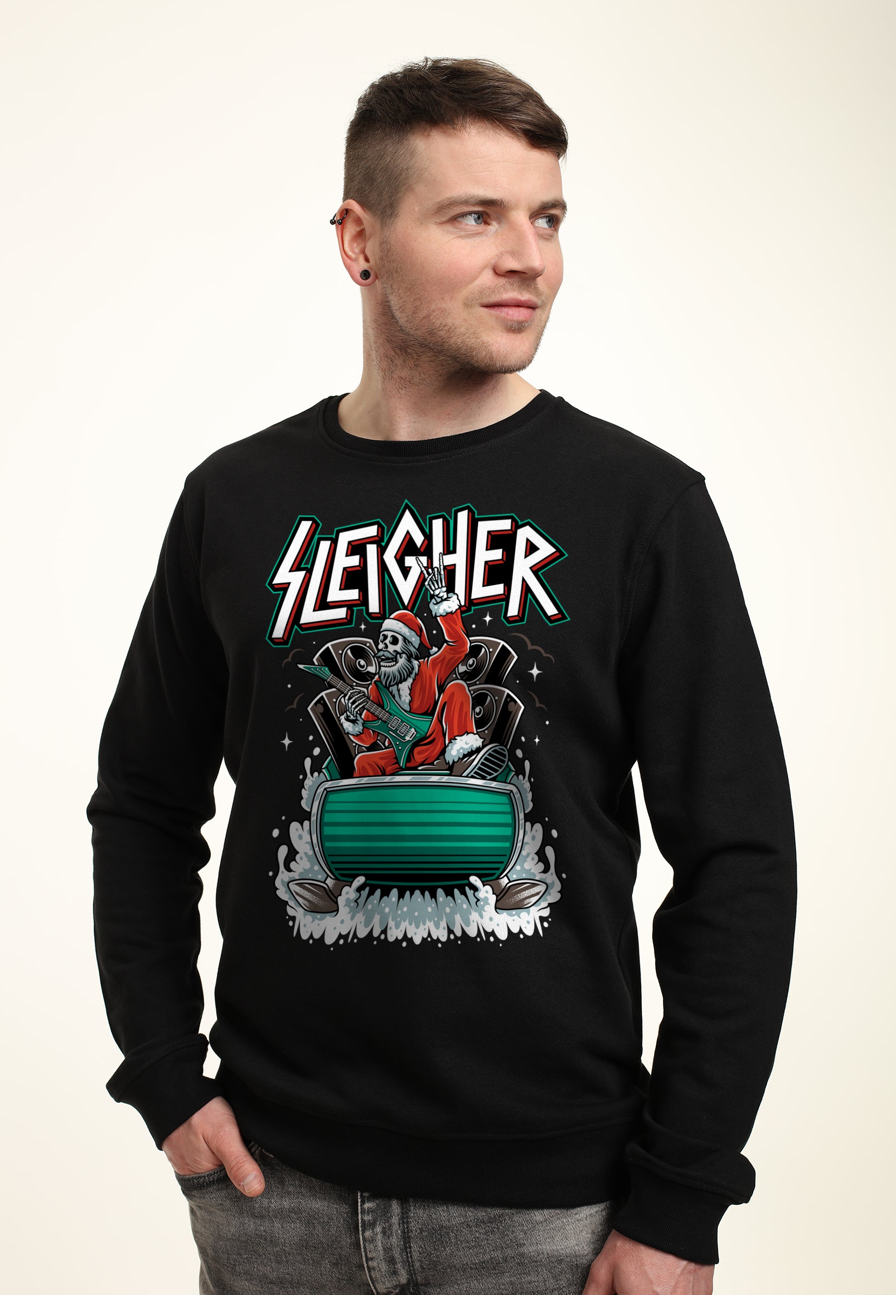 Weihnachtsfogger -Sweatshirt (Weihnachtsschlägerei -Sweatshirt)