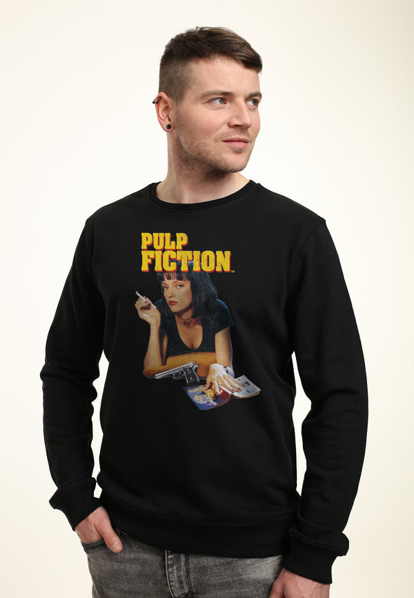 Pulp Fiction Mikina Unisex (Vintage Mia Wallace)