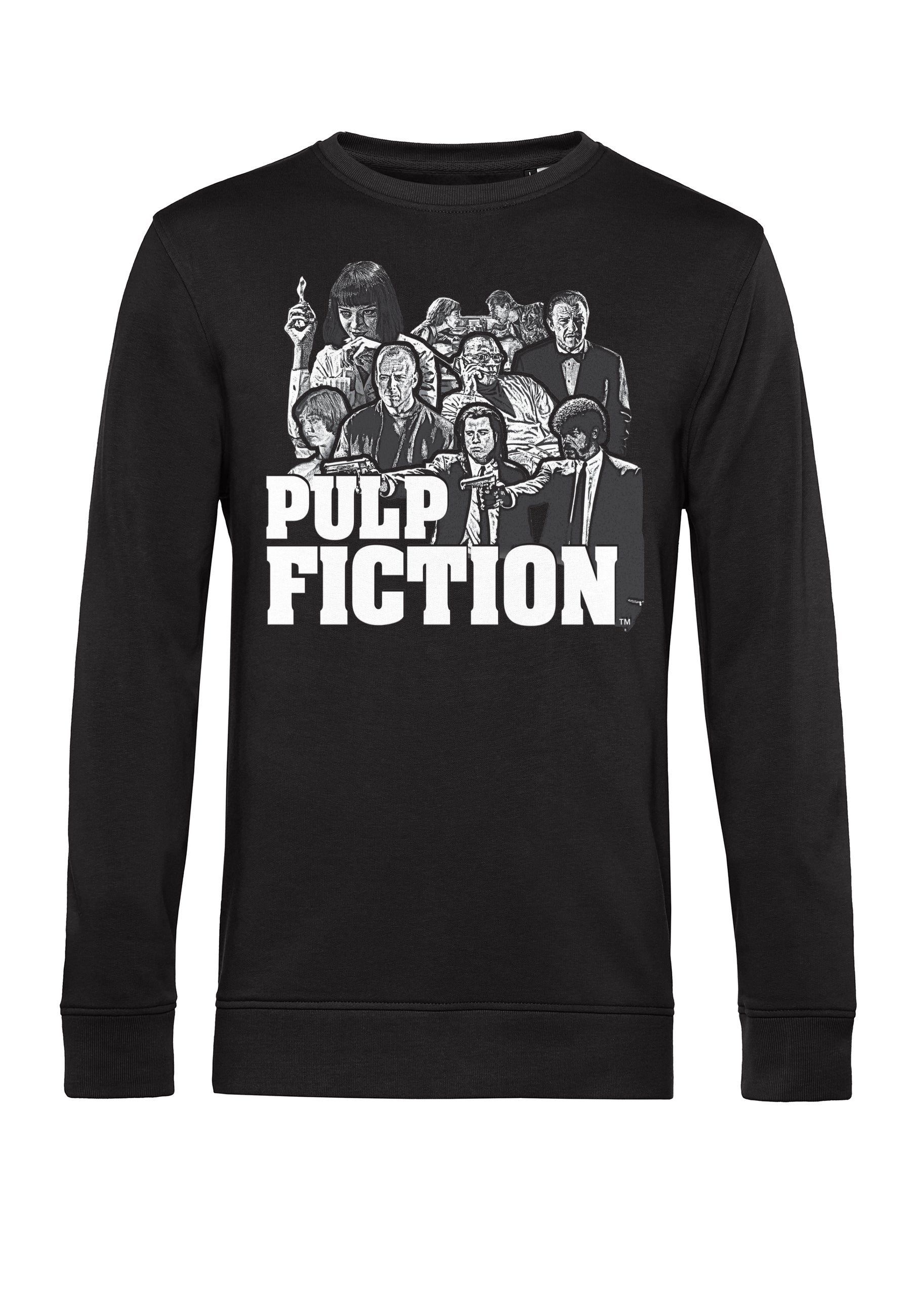 Pulp Fiction Mikina Unisex (Cast Graphic)